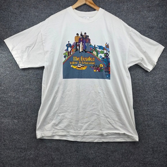 Alstyle Other - The Beatles Yellow Submarine Graphic T-Shirt Mens XL White 2008 Alstyle AAA
